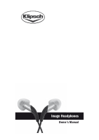 Klipsch Image-Headphones - Owners Manual 